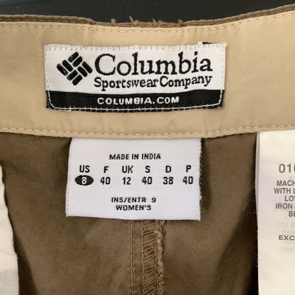 3/$15! Columbia Women’s Cargo Shorts Size 8 - Picture 5 of 9
